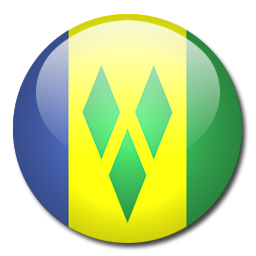 Saint Vincent and the Grenadines Flag Icon, Saint Vincent and the Grenadines Flag,Rounded World Flags,Flag,rounded,country