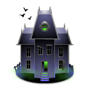 Haunted House Icon, Haunted House,World of Aqua After Dark,Holiday,