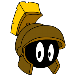 Marvin Martian bronze Icon, Marvin Martian bronze,Looney Tunes,Movie & TV